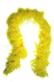Feather Boa (Yellow)
